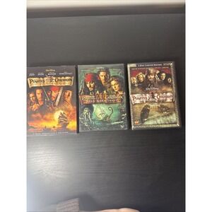 Pirates of the Caribbean: 1-3 DVD Lot Set 1 Sealed